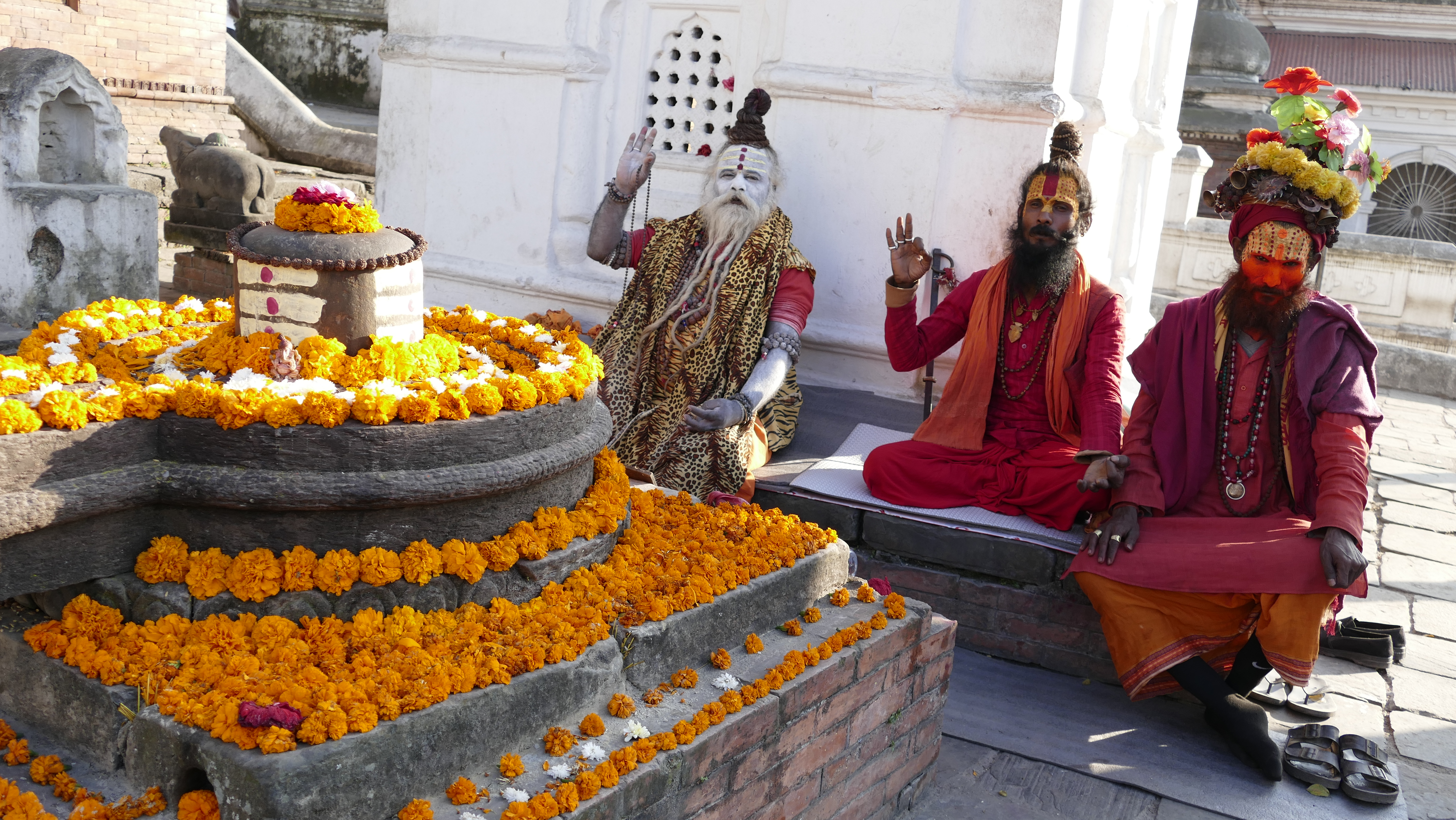 Sadhus at Pashupatinath