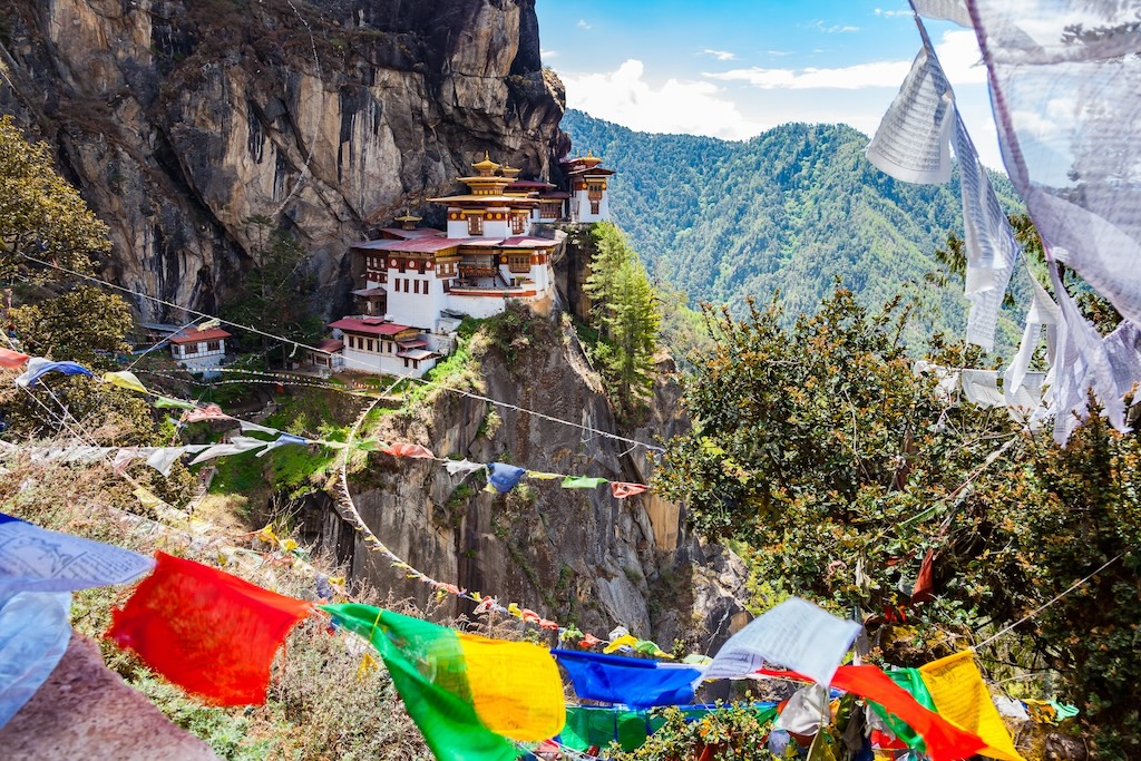 TIGER'S NEST BHUTAN VIEW